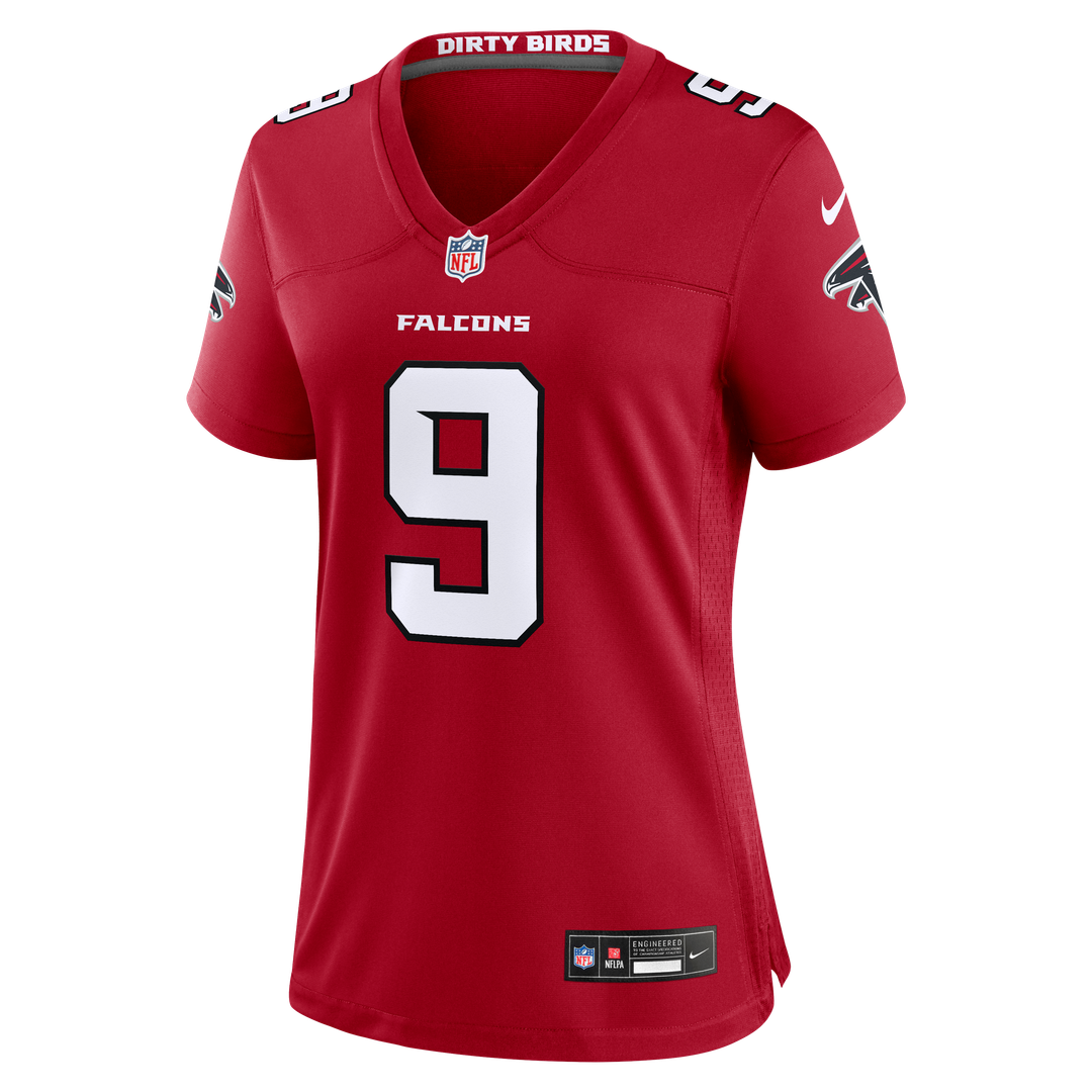 Women's Nike Atlanta Falcons Michael Penix Jr. Red Game NFL Jersey