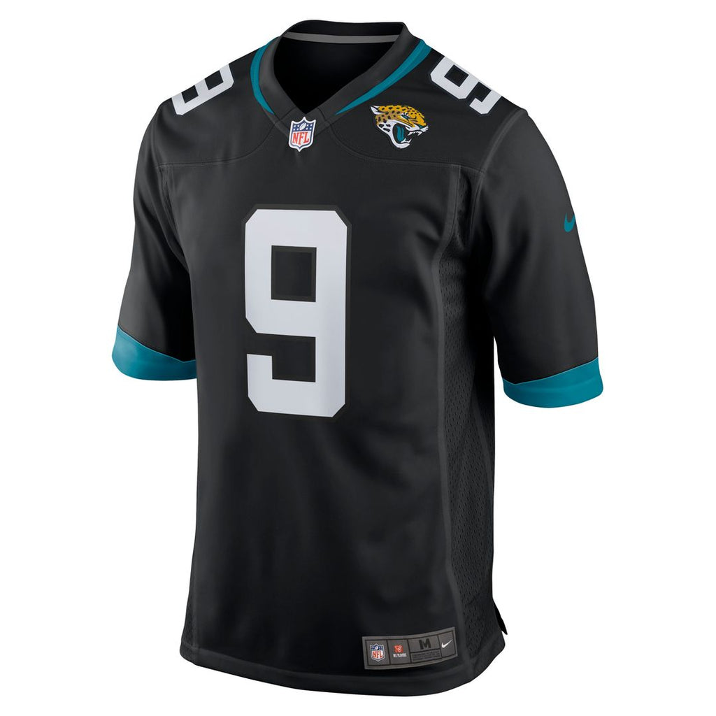 Men's Nike Jacksonville Jaguars Logan Cooke Black Game NFL Jersey