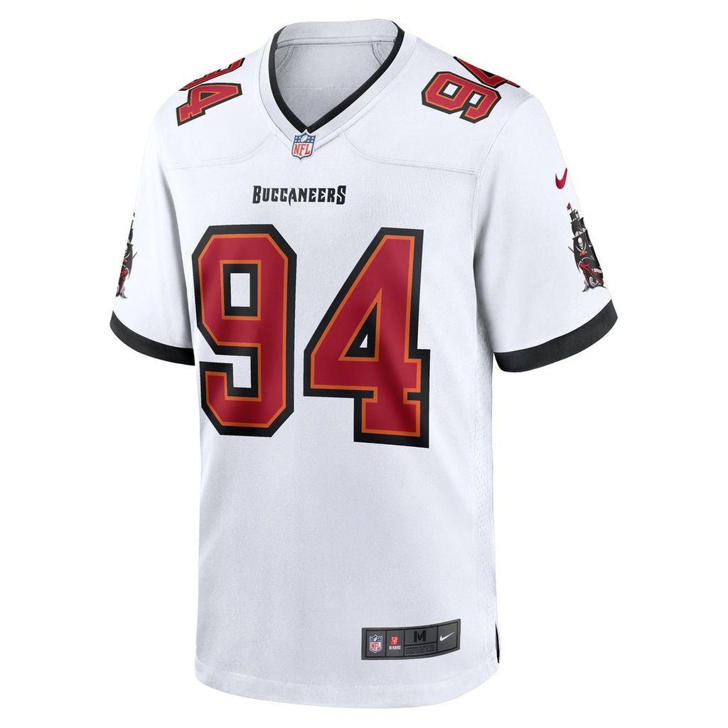 Men's Nike Tampa Bay Buccaneers Calijah Kancey Orange Alternate Game NFL Jersey