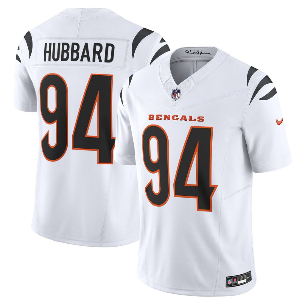 Men's Nike Cincinnati Bengals Sam Hubbard White Vapor F.U.S.E. Limited NFL Jersey