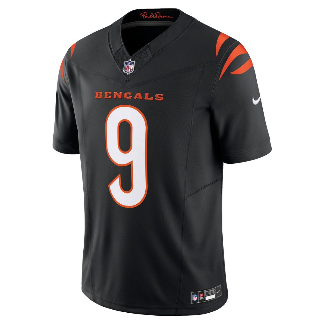 Men's Nike Cincinnati Bengals Joe Burrow White Vapor F.U.S.E. Limited NFL Jersey