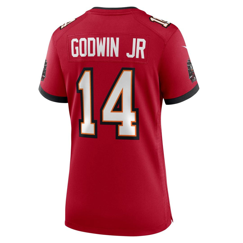 Women's Nike Tampa Bay Buccaneers Chris Godwin Jr. Orange Alternate Game Player NFL Jersey