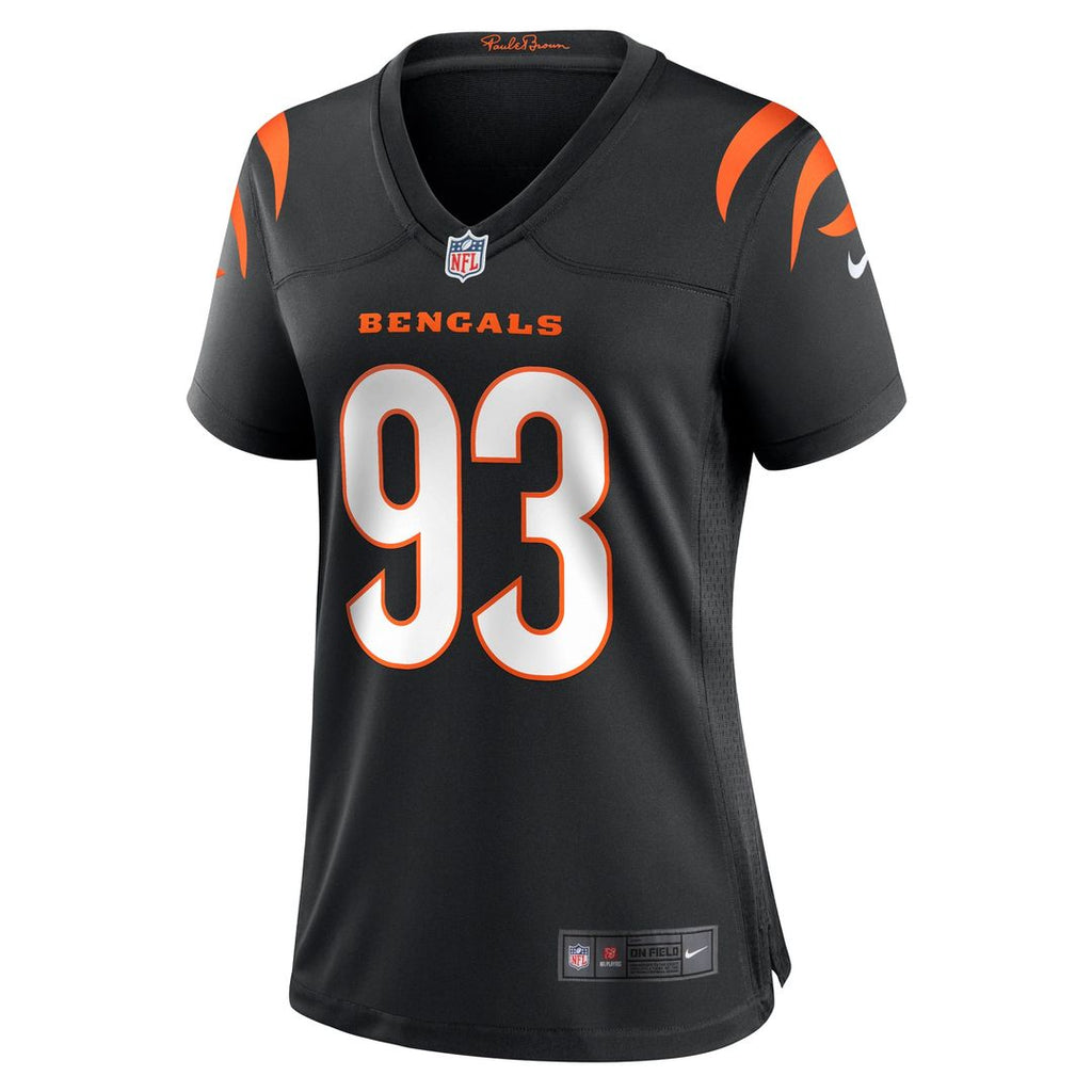 Women's Nike Cincinnati Bengals McKinnley Jackson Black Game NFL Jersey