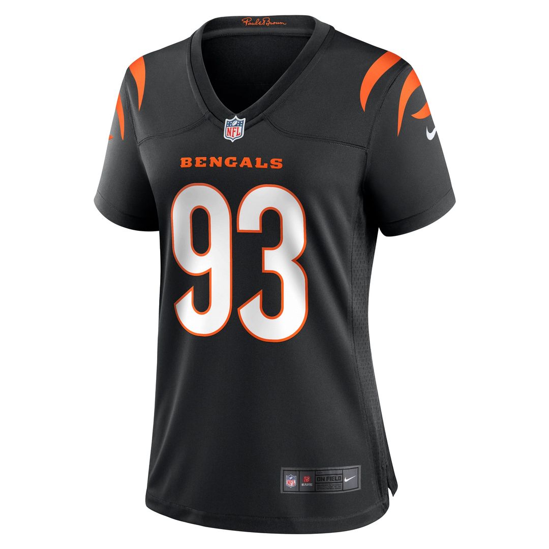 Women's Nike Cincinnati Bengals McKinnley Jackson Black Game NFL Jersey