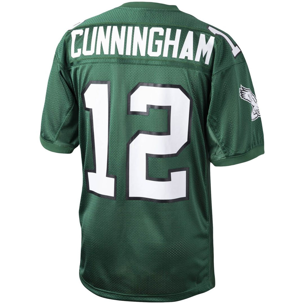 Men's Mitchell & Ness Philadelphia Eagles Randall Cunningham Green 1992 Authentic Throwback Retired Player NFL Jersey