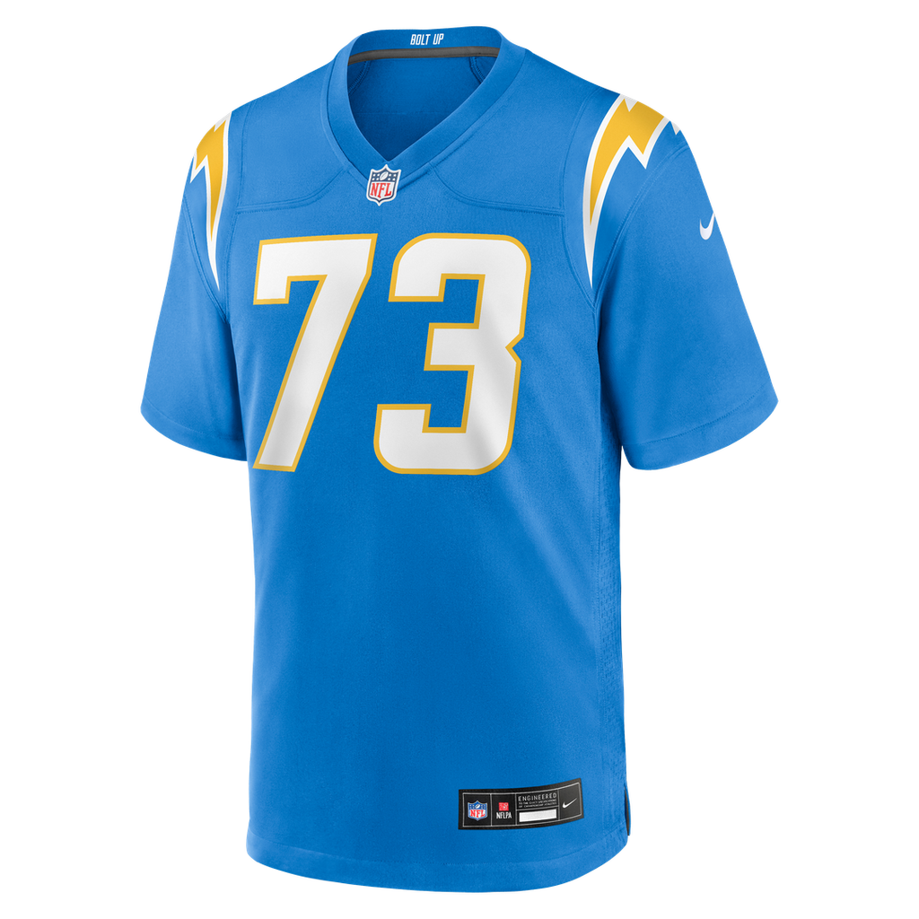 Men's Nike Los Angeles Chargers Alex Harkey Powder Blue Team Game NFL Jersey