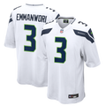 Men's Nike Seattle Seahawks Nick Emmanwori White Game NFL Jersey