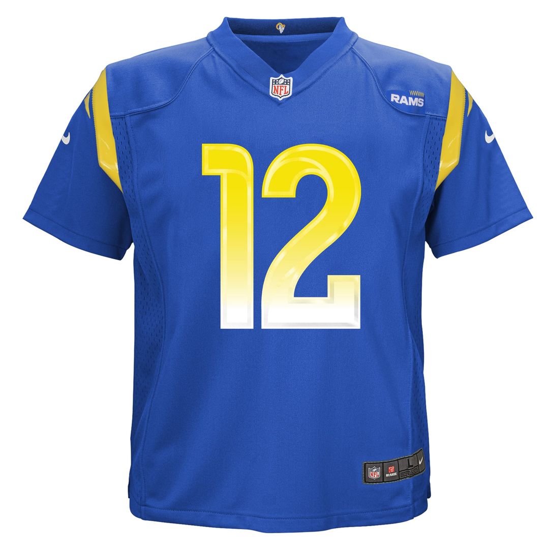 Toddler Nike Los Angeles Rams Puka Nacua Royal Team Game NFL Jersey