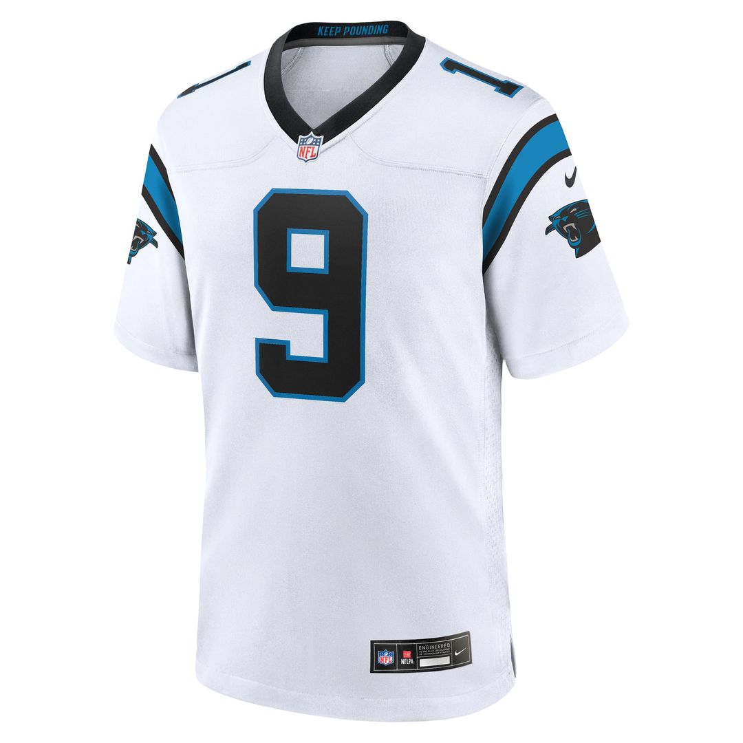Men's Nike Carolina Panthers Bryce Young White Game NFL Jersey