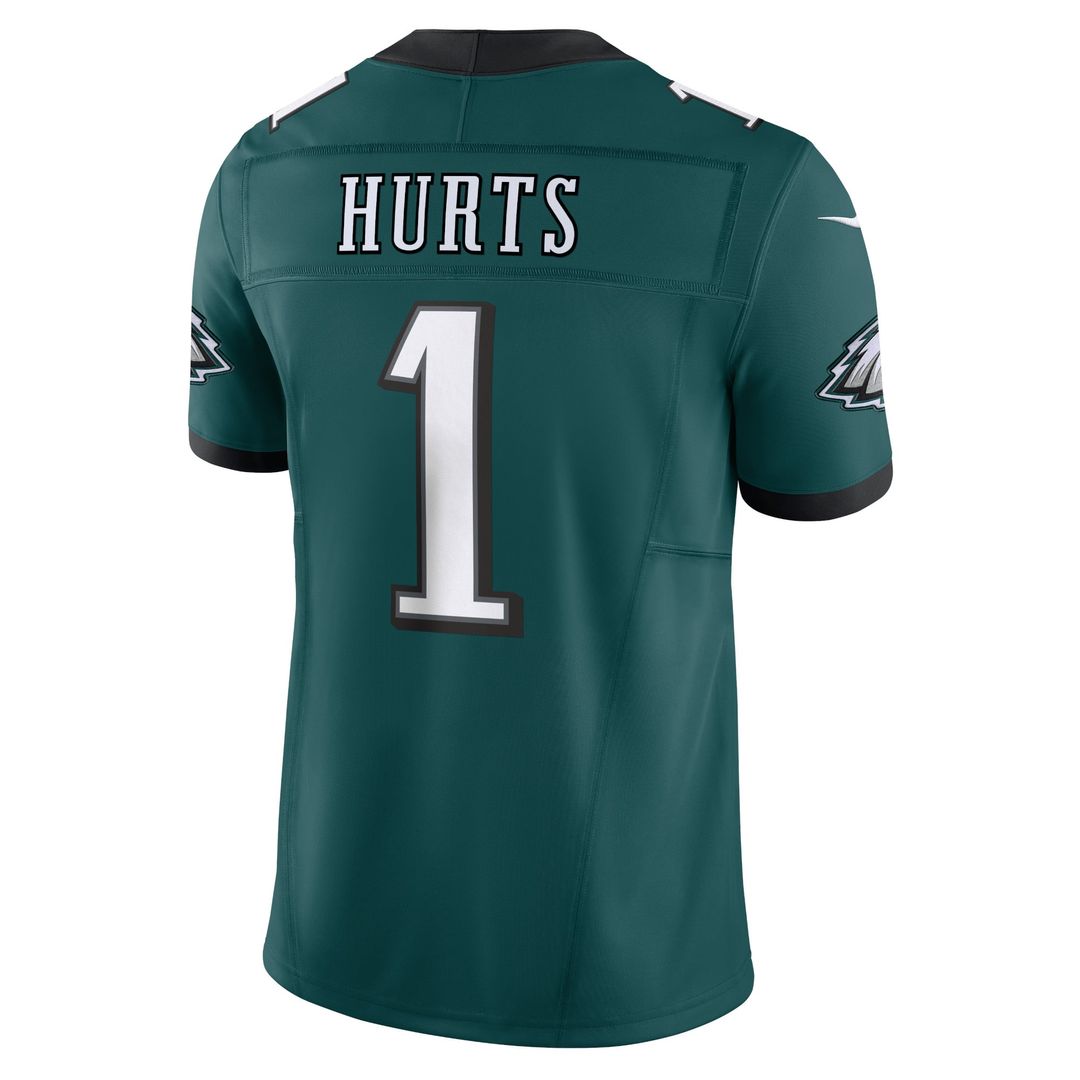 Men's Nike Philadelphia Eagles Jalen Hurts Black Alternate Vapor F.U.S.E. Limited NFL Jersey