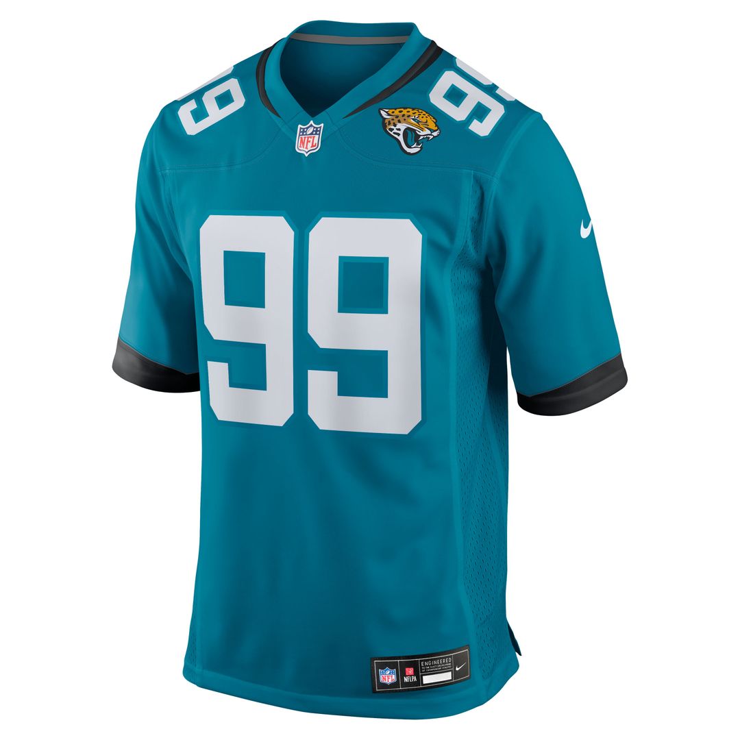 Men's Nike Jacksonville Jaguars Ruke Orhorhoro Teal Team Game NFL Jersey