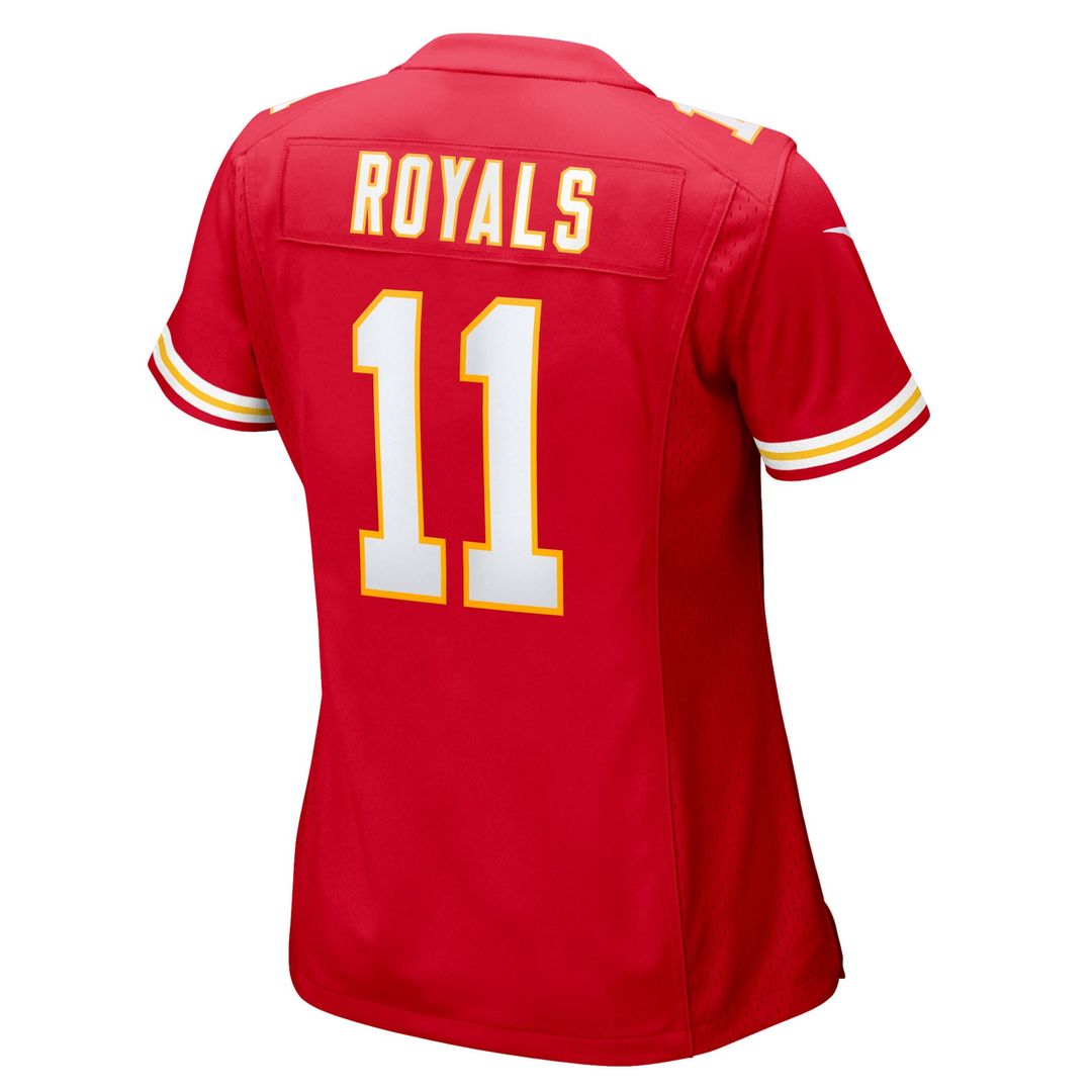 Women's Nike Kansas City Chiefs Jalen Royals Red Team Game NFL Jersey