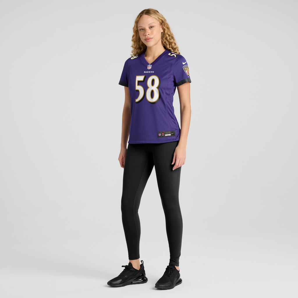 Women's Nike Baltimore Ravens Taven Bryan Purple Team Game NFL Jersey