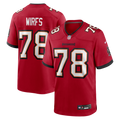 Men's Nike Tampa Bay Buccaneers Tristan Wirfs Red Player Game NFL Jersey
