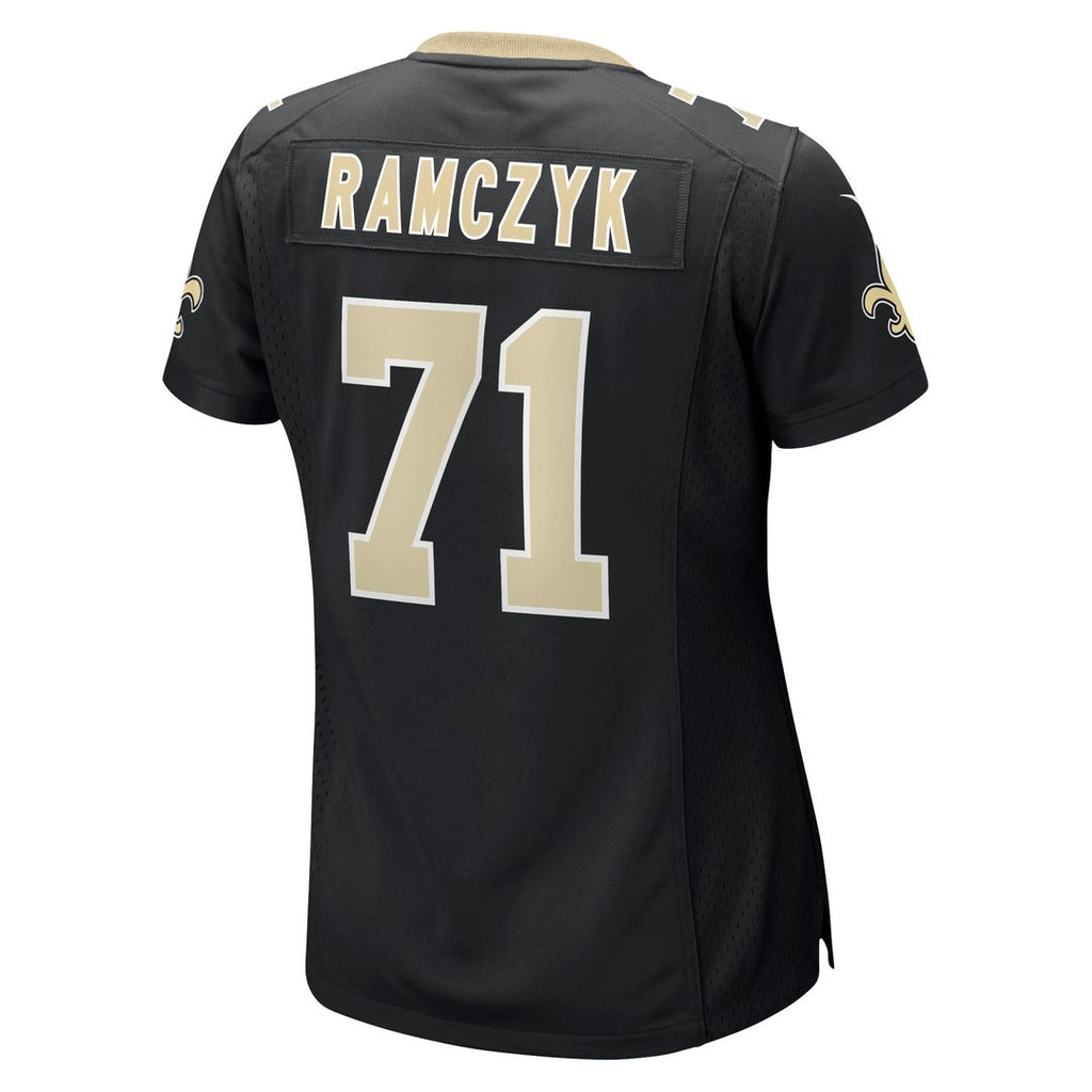 Women's Nike New Orleans Saints Ryan Ramczyk Black Game NFL Jersey