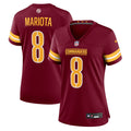 Women's Nike Washington Commanders Marcus Mariota Burgundy Team Game NFL Jersey