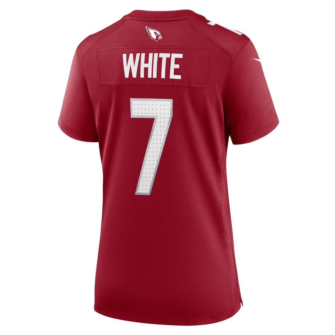 Women's Nike Arizona Cardinals Kyzir White Cardinal Team Game NFL Jersey
