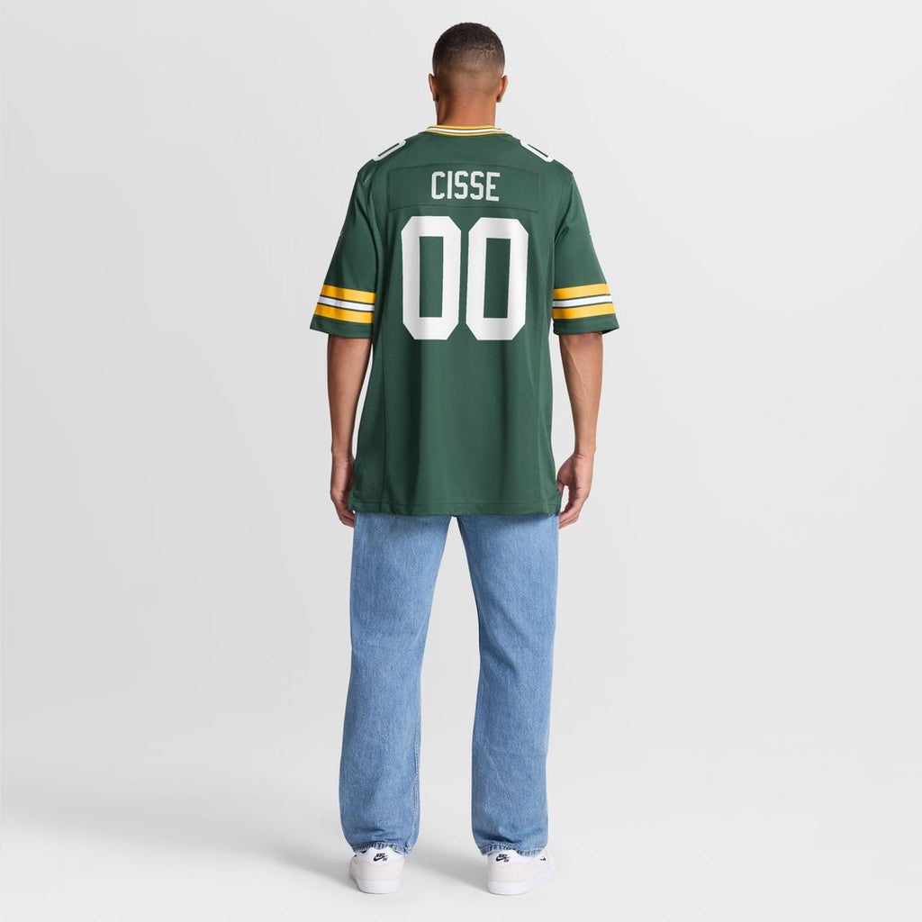 Men's Nike Green Bay Packers Brandon Cisse Green Game NFL Jersey