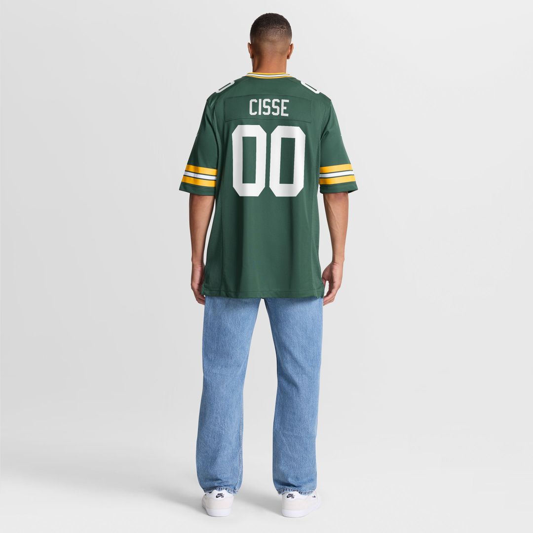 Men's Nike Green Bay Packers Brandon Cisse Green Game NFL Jersey