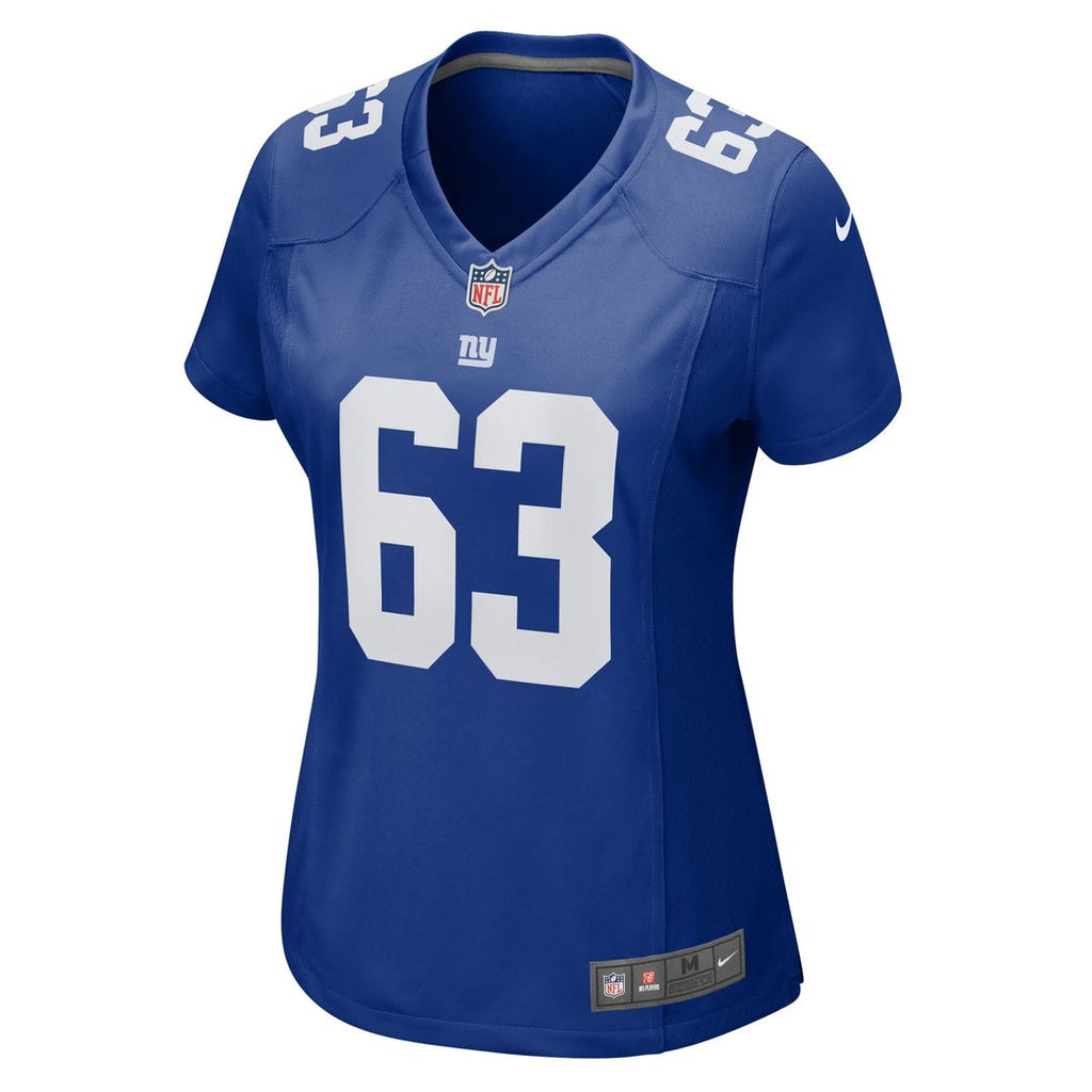Women's Nike New York Giants Jake Kubas Royal Game NFL Jersey