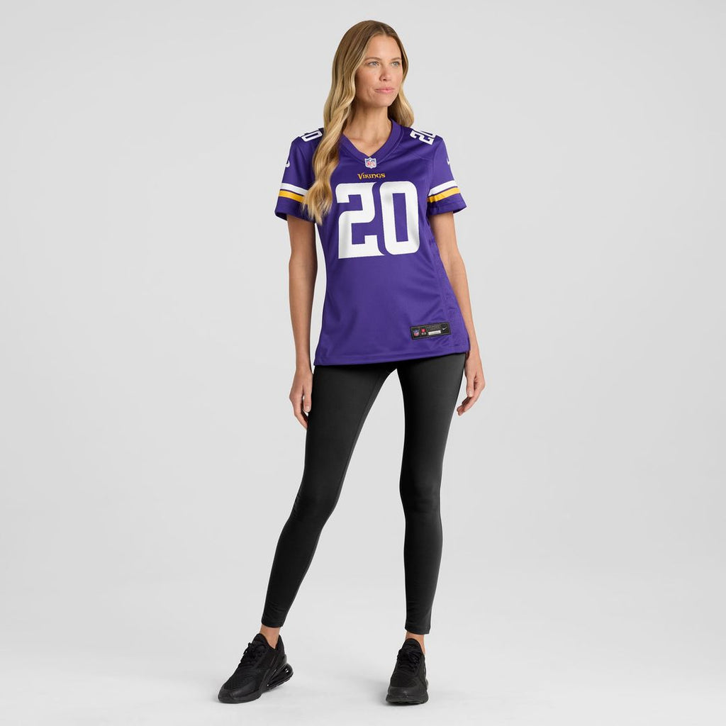 Women's Nike Minnesota Vikings Duke Shelley Purple Home Game Player NFL Jersey
