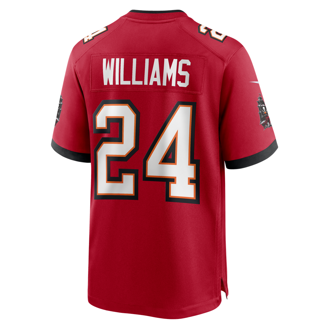 Men's Nike Tampa Bay Buccaneers Cadillac Williams Red Game Retired Player NFL Jersey