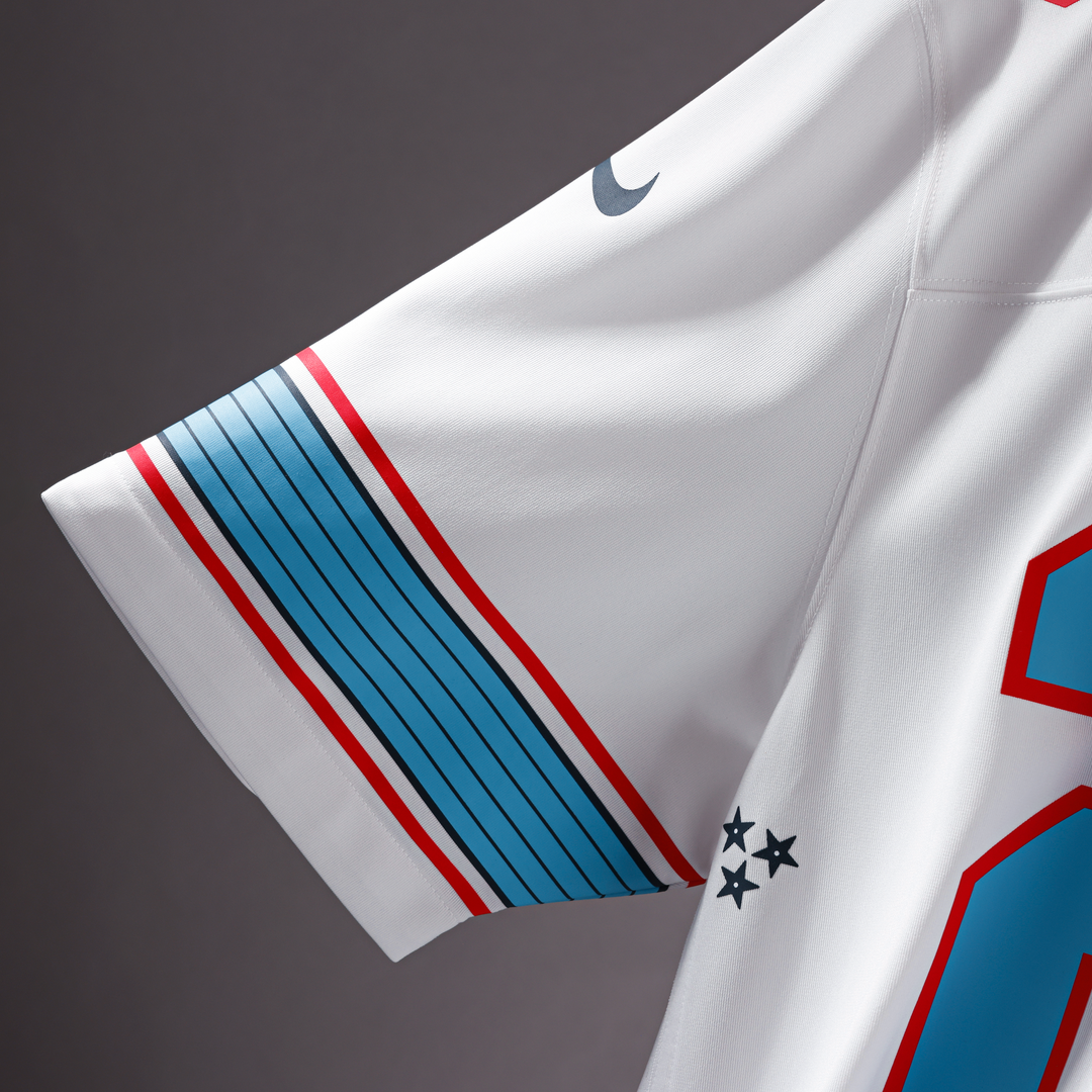 Men's Nike Tennessee Titans Chimere Dike Light Blue Team Game NFL Jersey