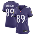 Women's Nike Baltimore Ravens Mark Andrews Purple Team Game NFL Jersey