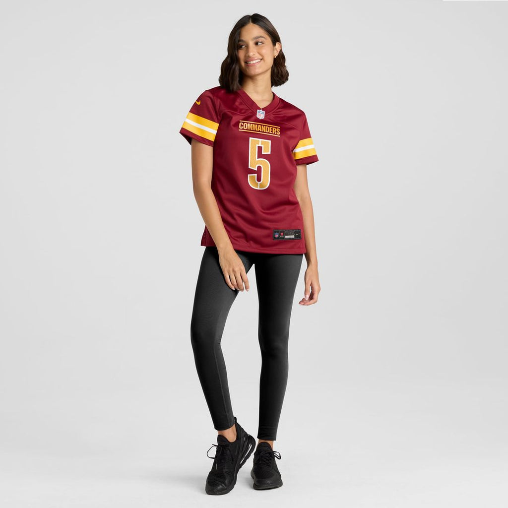 Women's Nike Washington Commanders Jayden Daniels Burgundy Player Game NFL Jersey