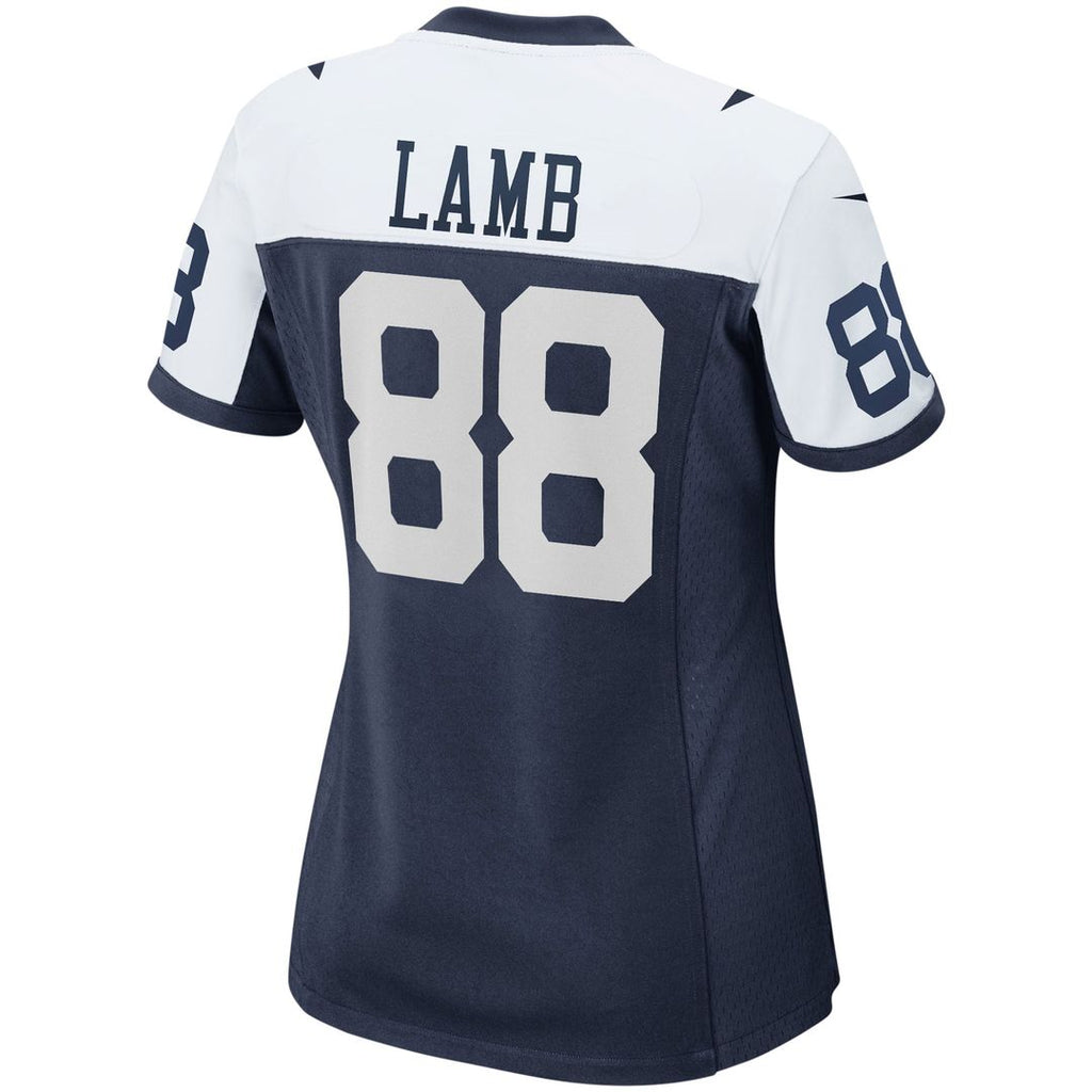 Women's Nike Dallas Cowboys CeeDee Lamb Navy Alternate Game Team NFL Jersey