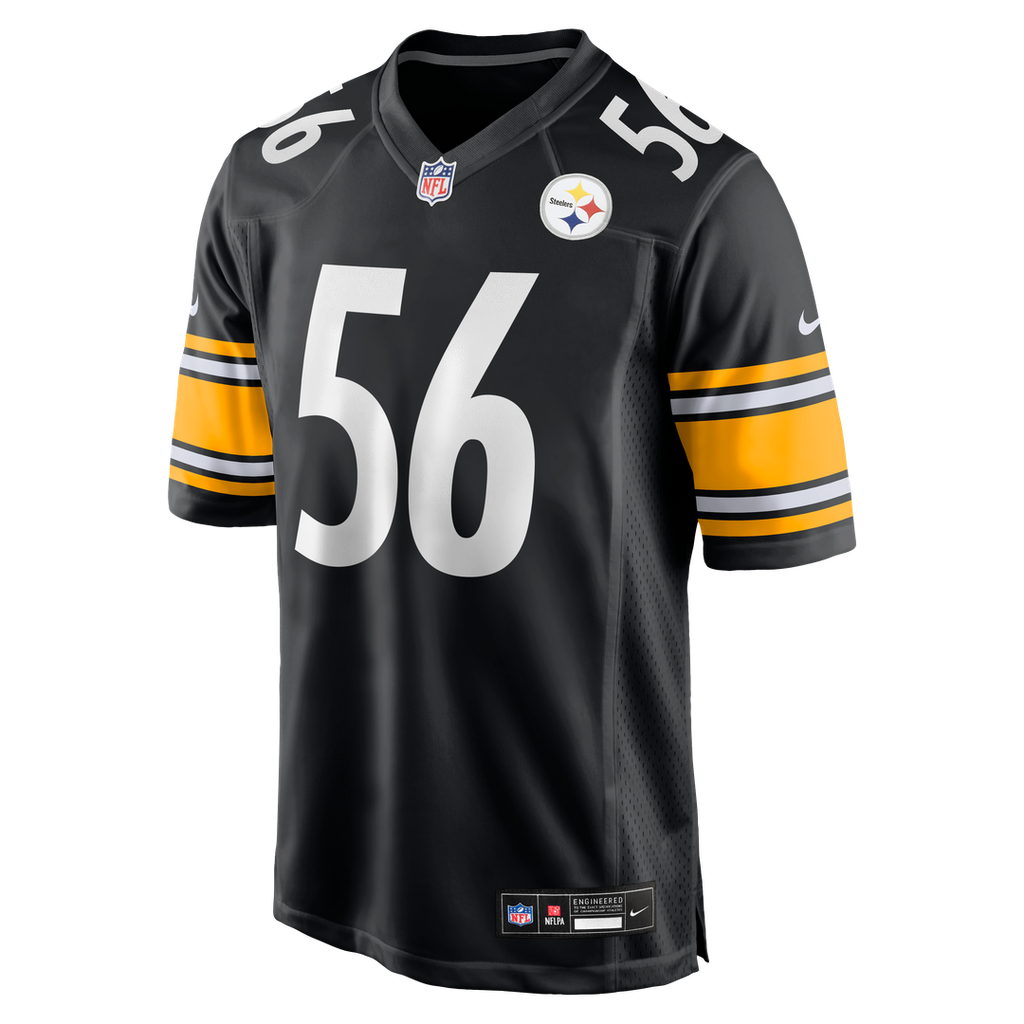 Men's Nike Pittsburgh Steelers Alex Highsmith Black Game NFL Jersey