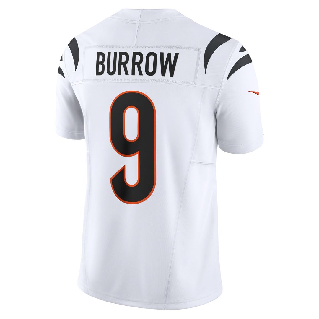 Men's Nike Cincinnati Bengals Joe Burrow White Vapor F.U.S.E. Limited NFL Jersey