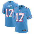 Men's Nike Tennessee Titans Chimere Dike Light Blue Team Game NFL Jersey