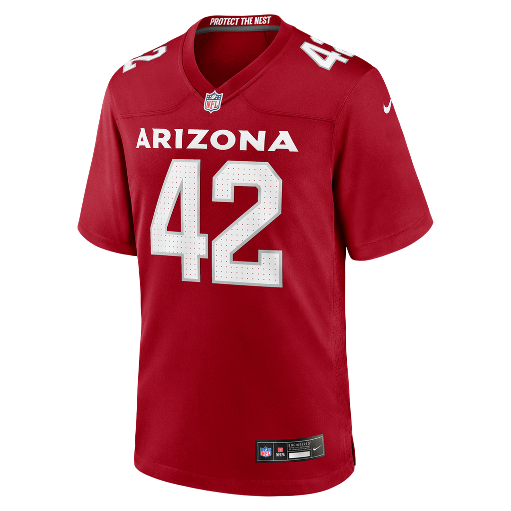 Men's Nike Arizona Cardinals Dadrion Taylor-Demerson Cardinal Team Game NFL Jersey