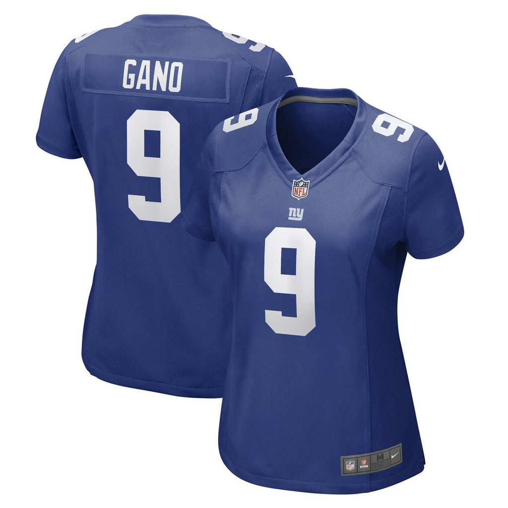 Women's Nike New York Giants Graham Gano Royal Team Game Player NFL Jersey