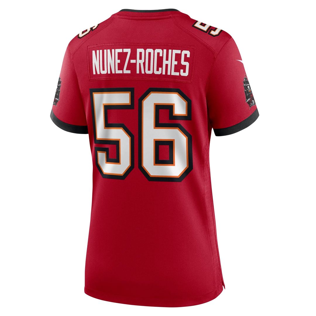 Women's Nike Tampa Bay Buccaneers Rakeem Nunez-Roches Red Team Game NFL Jersey