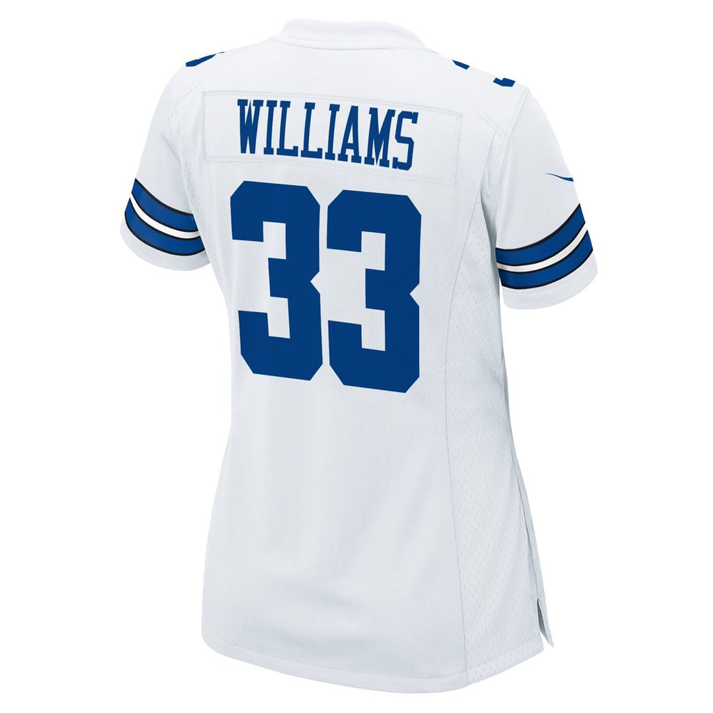 Women's Nike Dallas Cowboys Javonte Williams Navy Team Game NFL Jersey