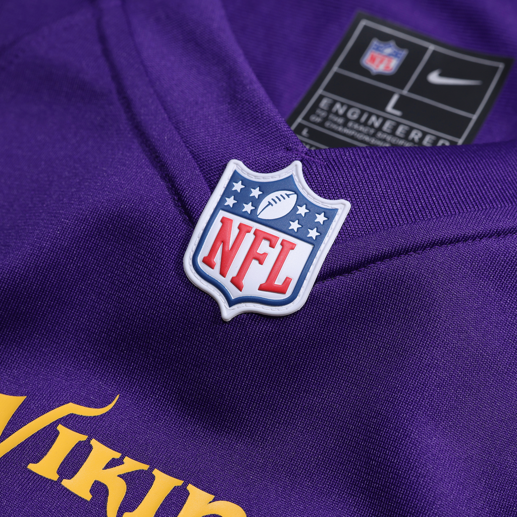 Men's Nike Minnesota Vikings Eric Wilson Purple Team Game NFL Jersey