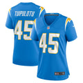 Women's Nike Los Angeles Chargers Tuli Tuipulotu Powder Blue Team Game NFL Jersey