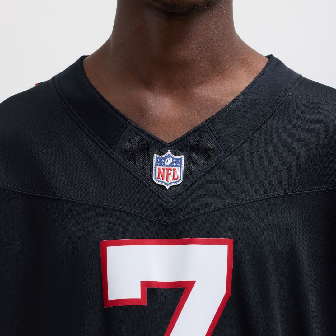 Men's Nike Atlanta Falcons Bijan Robinson Black Alternate Vapor F.U.S.E. Limited NFL Jersey