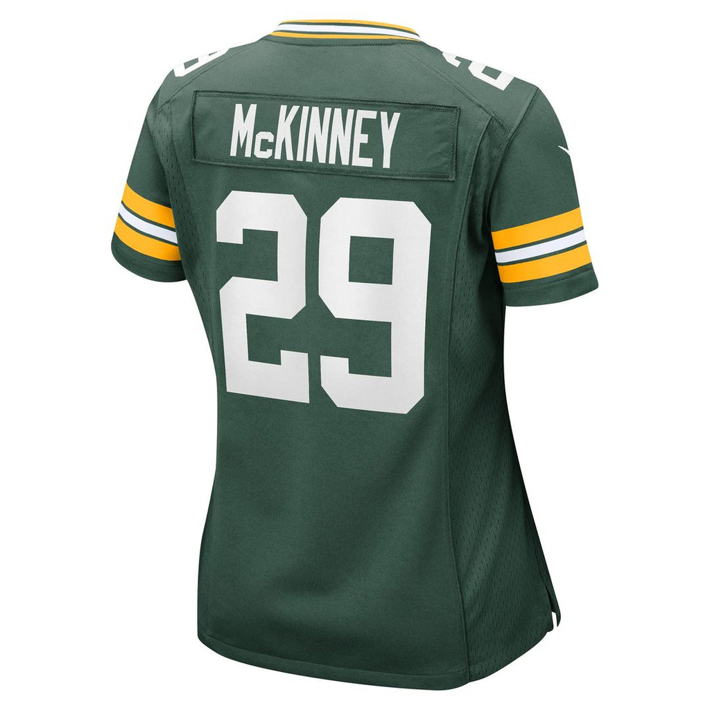 Women's Nike Green Bay Packers Xavier McKinney Green Team Game NFL Jersey