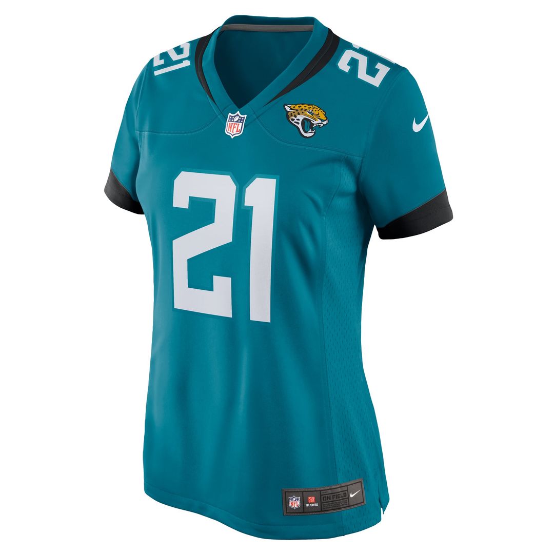 Women's Nike Jacksonville Jaguars Christian Braswell Teal Team Game NFL Jersey
