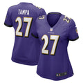 Women's Nike Baltimore Ravens T.J. Tampa Purple Game NFL Jersey