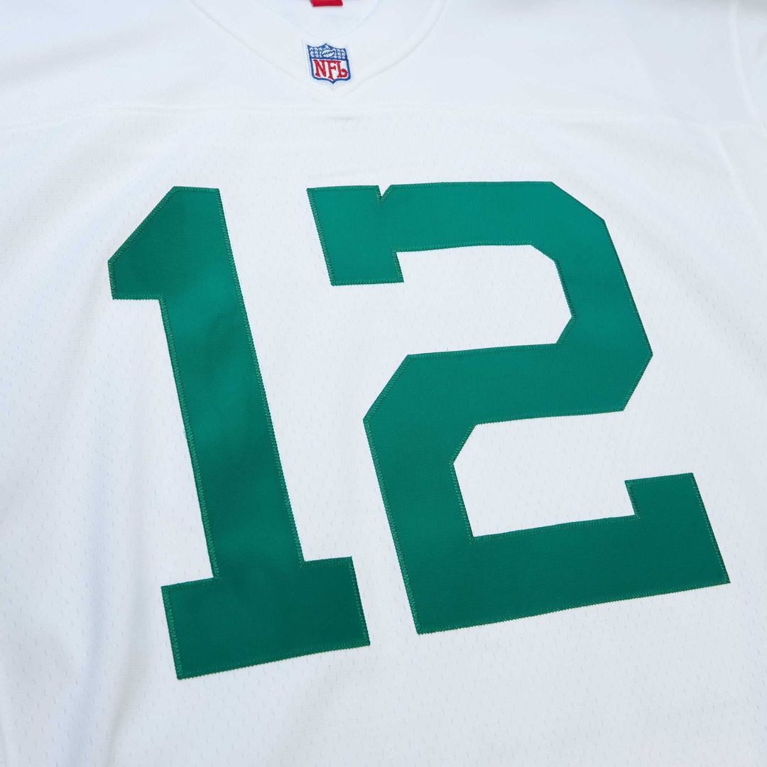 Men's Mitchell & Ness Philadelphia Eagles Randall Cunningham White Legacy Replica NFL Jersey