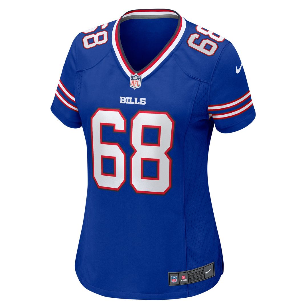 Women's Nike Buffalo Bills Garrett McGhin Royal Team Game NFL Jersey