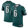 Men's Nike Philadelphia Eagles DeVonta Smith Green Legend Player NFL Performance Top