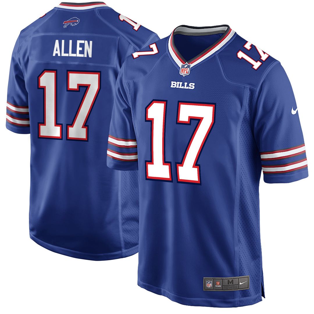 Youth Nike Buffalo Bills Josh Allen Red Game NFL Jersey