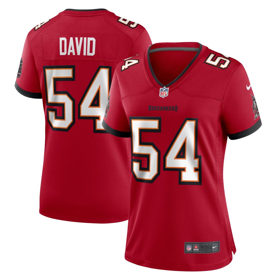 Women's Nike Tampa Bay Buccaneers Lavonte David Red Team Game NFL Jersey