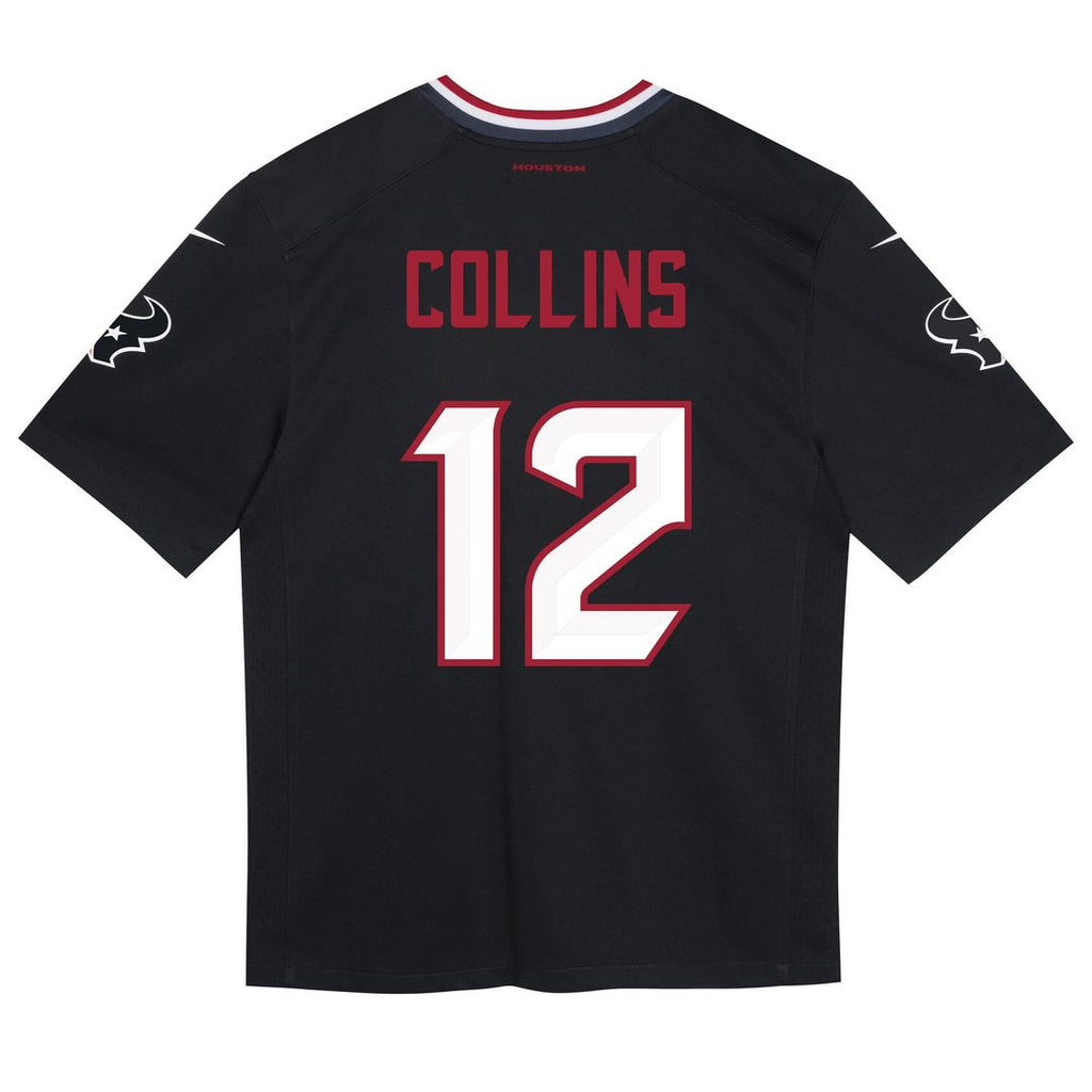 Preschool Nike Houston Texans Nico Collins Navy Team Player Game NFL Jersey