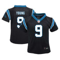 Toddler Nike Carolina Panthers Bryce Young Black Game NFL Jersey
